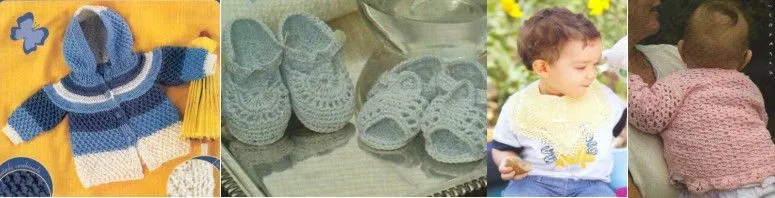 VEROMOROZ - curso de tejido crochet de ropa para bebe