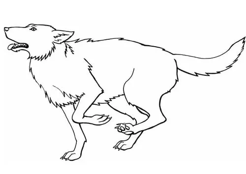 Very popular images: Malvorlage Wolf