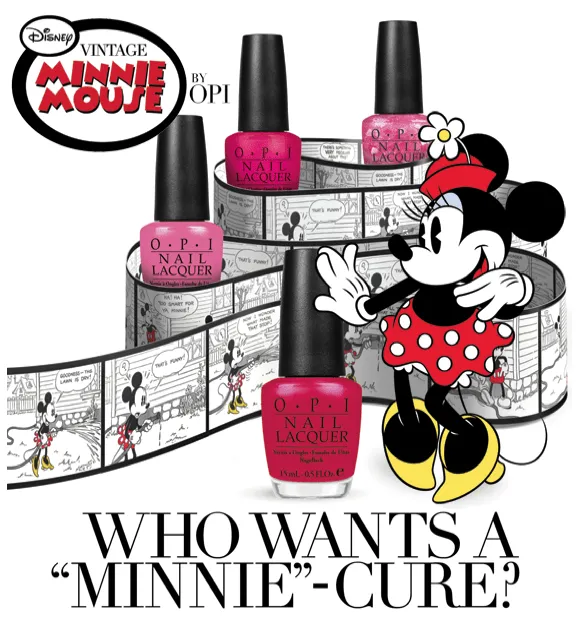 A Very Sweet Blog: OPI Giveaway: Who Wants a Minnie- A Very Sweet Blog: OPI Giveaway: Who Wants a Minnie-
