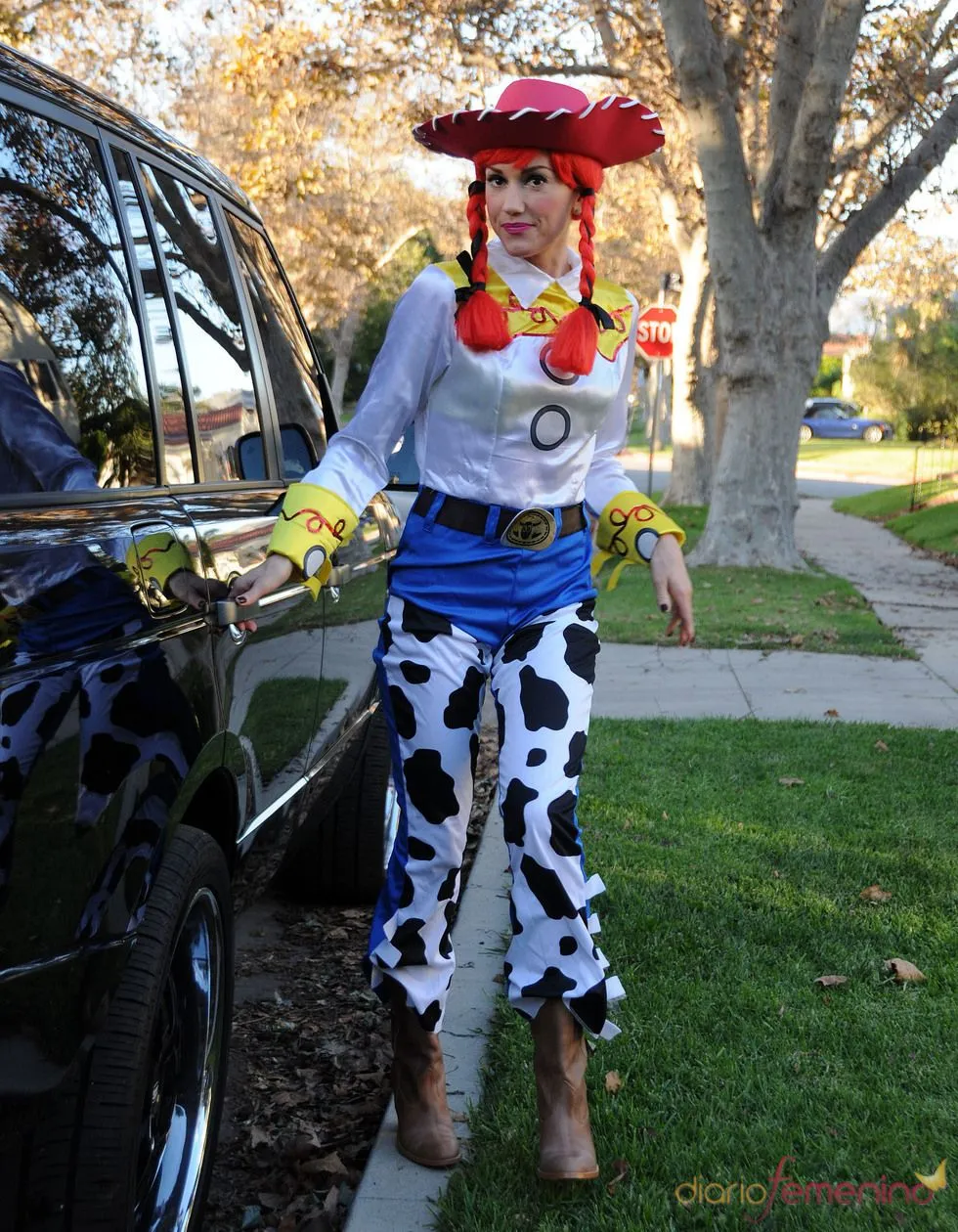 vestida de Jessie, la vaquera de Toy Story, en Halloween - Fotos de ... vestida de Jessie, la vaquera de Toy Story, en Halloween - Fotos de ...