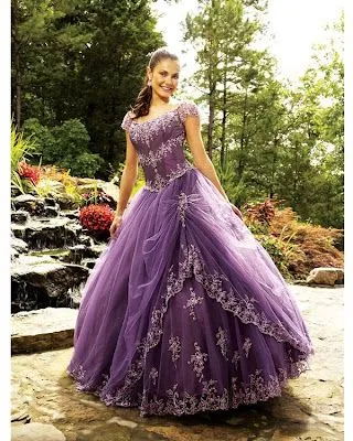 Vestido de 15 años – Color Violeta | Vestidos de 15 años 2012