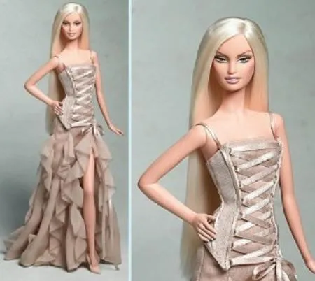 Como hacer vestido para barbie - Imagui