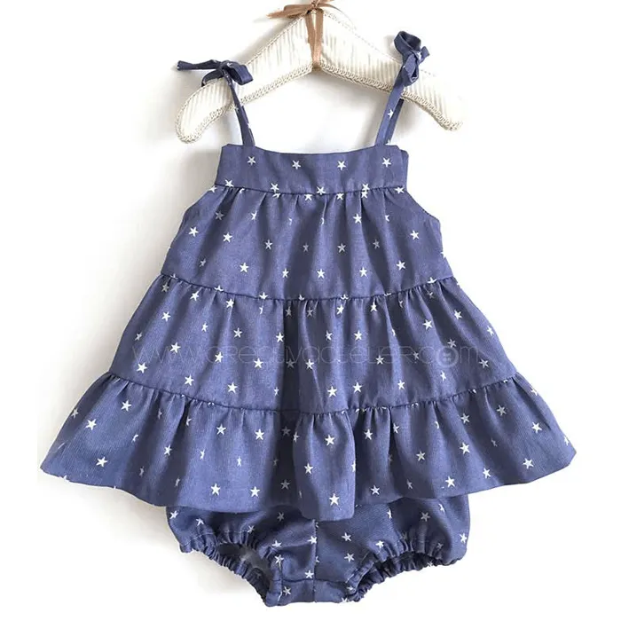 Cómo hacer un vestido de bebé con patrón incluido