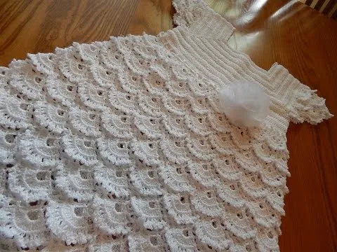 Vestido Blanco Crochet parte 3 de 3 | Crochet Central