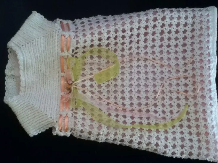 Vestido crochet niña 3años | Ropa bebe | Pinterest