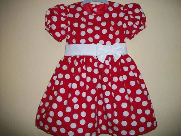 Modelo vestido Minnie bebé - Imagui