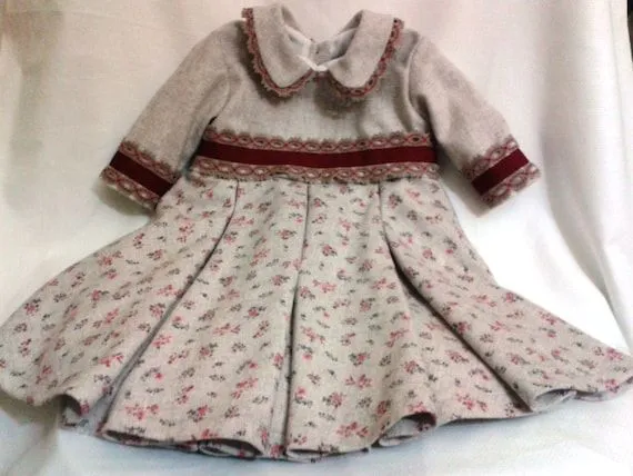 vestido niña 2 años vestido elegante bebe vestido por pitufos
