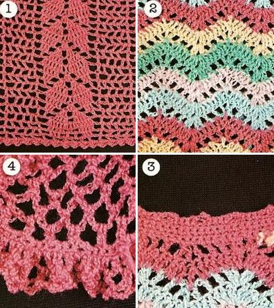Puntadas en crochet para vestidos - Imagui