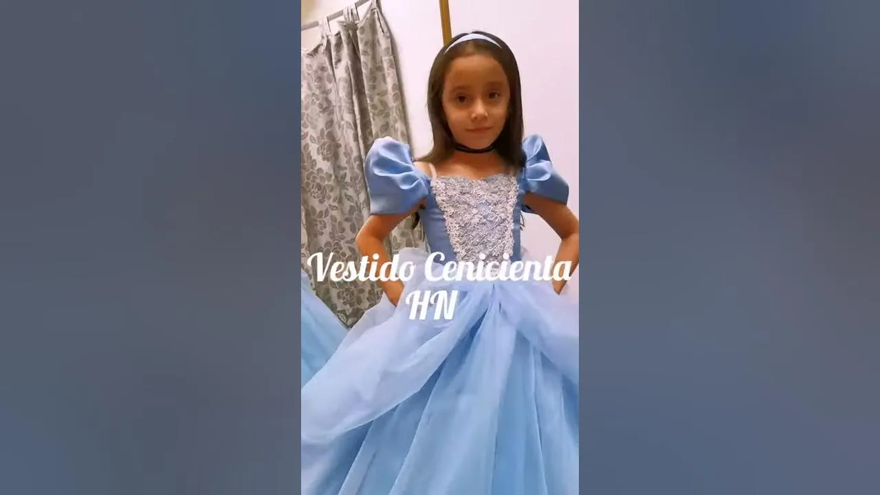 Vestido Princesa Cenicienta - YouTube