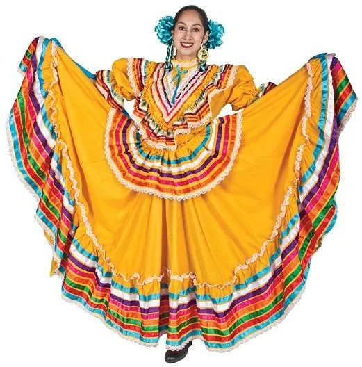 Vestido regional de Jalisco México | Danzas mexicanas | Pinterest