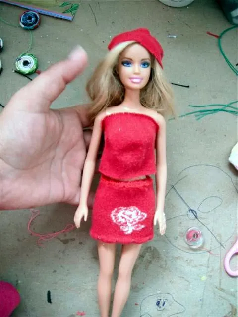 Hacer ropa para barbie - Imagui