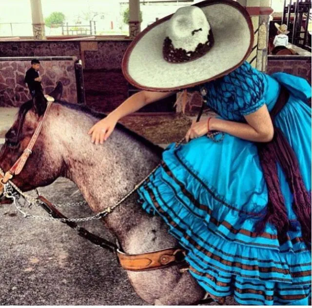 Vestidos Charras on Pinterest | Mexicans, Vestidos and Charro Wedding