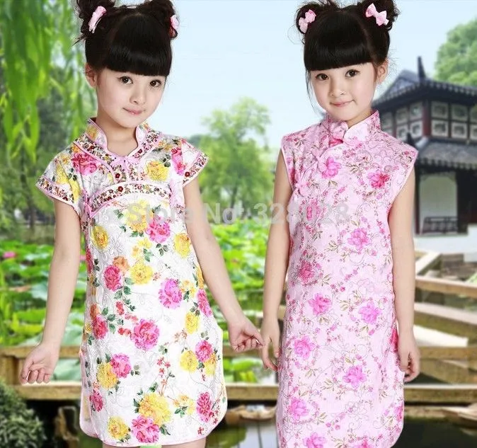 Vestidos chinos para niñas - Imagui