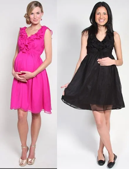 Vestidos de embarazada para baby shower - Imagui