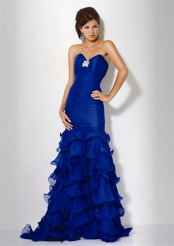 Vestidos largos de Fiesta de color Azul – Varios Modelos ... Vestidos largos de Fiesta de color Azul – Varios Modelos ...