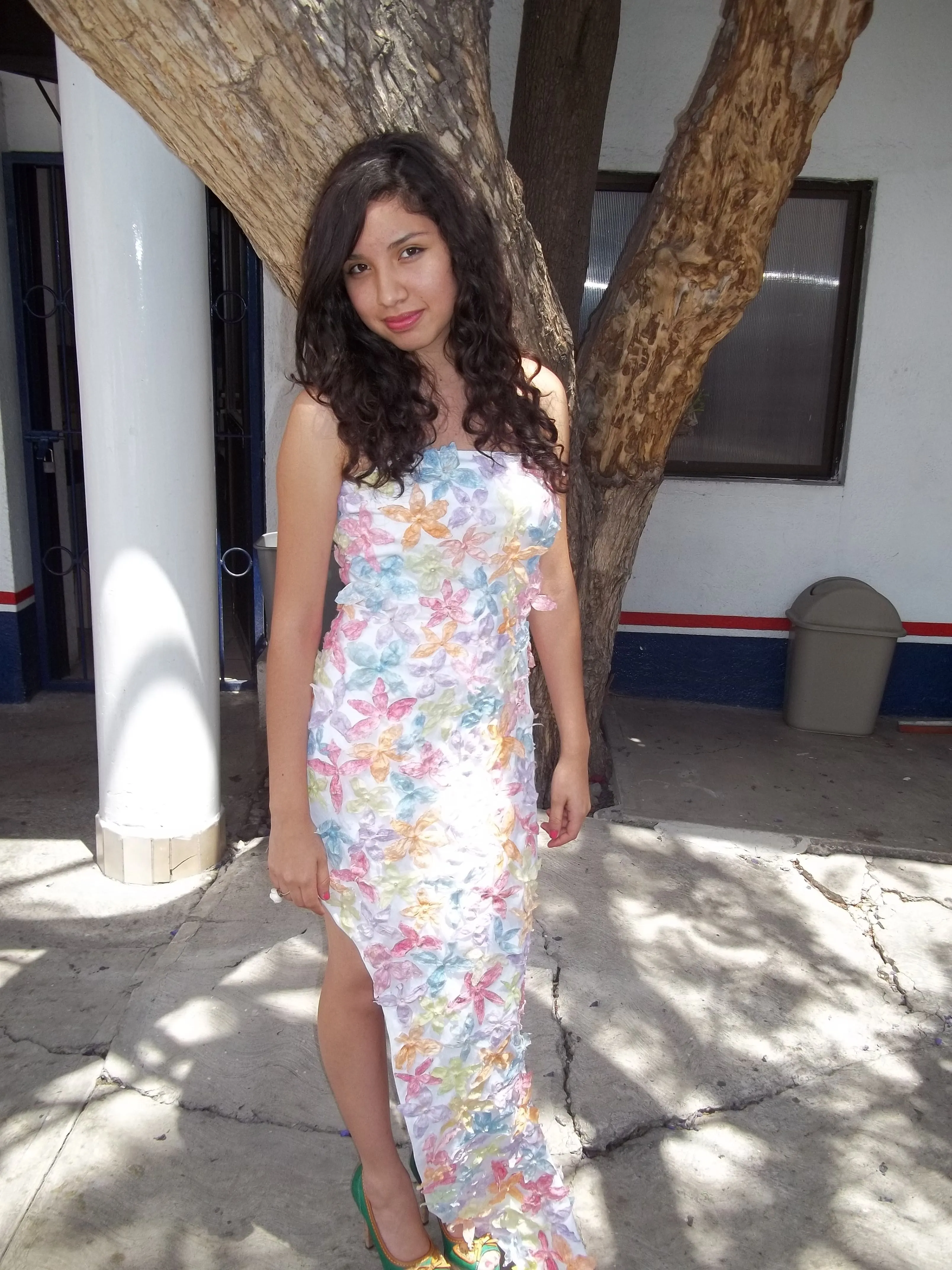 Vestidos en material reciclable para niños - Imagui | Vestidos con ... Vestidos en material reciclable para niños - Imagui | Vestidos con ...