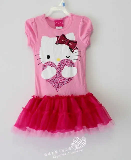 Trajes de Hello Kitty para niñas - Imagui