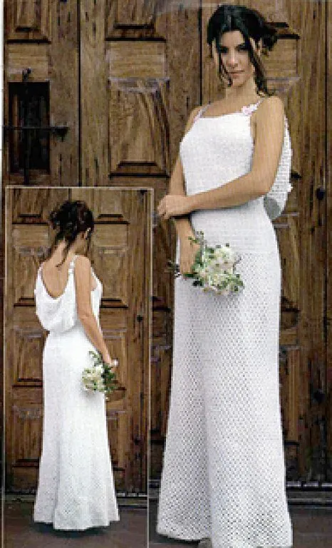 Vestidos de novia acrochet - Imagui