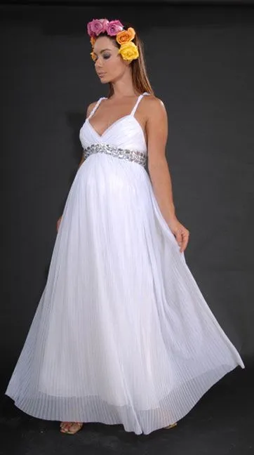Vestidos de novia para mujeres embarazadas : Novios y más Vestidos de novia para mujeres embarazadas : Novios y más
