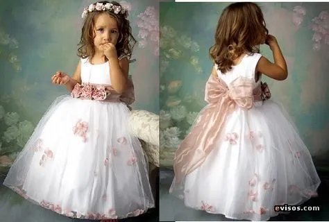 Vestidos pajecitas on Pinterest | Flower Girl Dresses, Vestidos ...