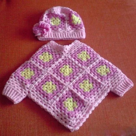 Vestidos de tejido nina on Pinterest | Crochet Baby Dresses, Baby ...