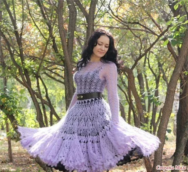 vestidos crochet l on Pinterest | Vanessa Montoro, Crochet Dresses ...