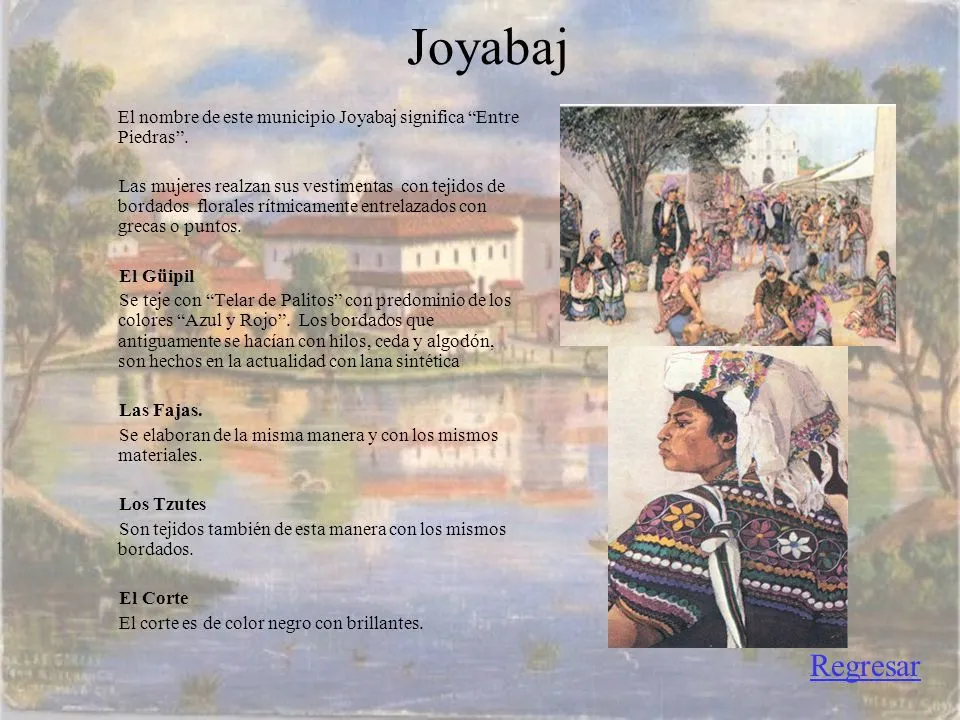 Vestimenta Maya de los Municipios del Quiché - ppt video online descargar
