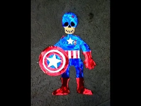 DIY Decora esqueleto papel Thor niño ha - Youtube Downloader mp3