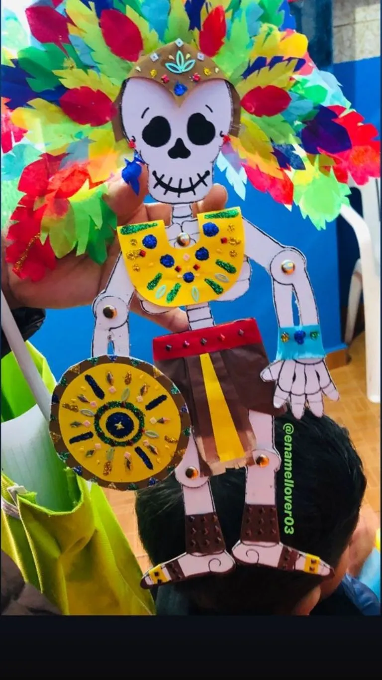 Cómo vestir una calavera de papel para niño: Ideas coloridas y creativas de  Catrín y Catrina | Heraldo de México Oaxaca