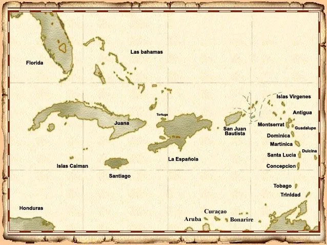 LOS VIAJES DE CRISTÓBAL COLÓN: ISLAS DESCUBIERTAS EN LOS VIAJES DE ... LOS VIAJES DE CRISTÓBAL COLÓN: ISLAS DESCUBIERTAS EN LOS VIAJES DE ...