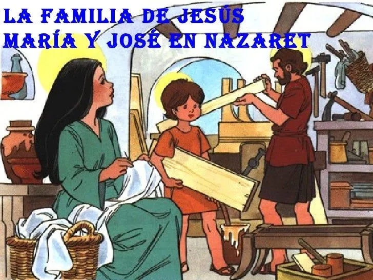 Vida del niño jesús en nazaret.