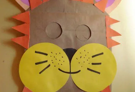 Vídeo que enseña a hacer una máscara de león