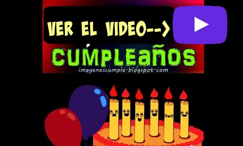 Video tarjeta de feliz cumpleaños | Imágenes de Cumpleaños