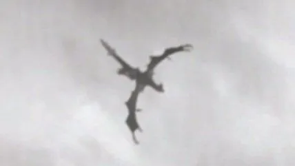 Video] ¿Un dragón sobrevuela Inglaterra? - Cooperativa.cl