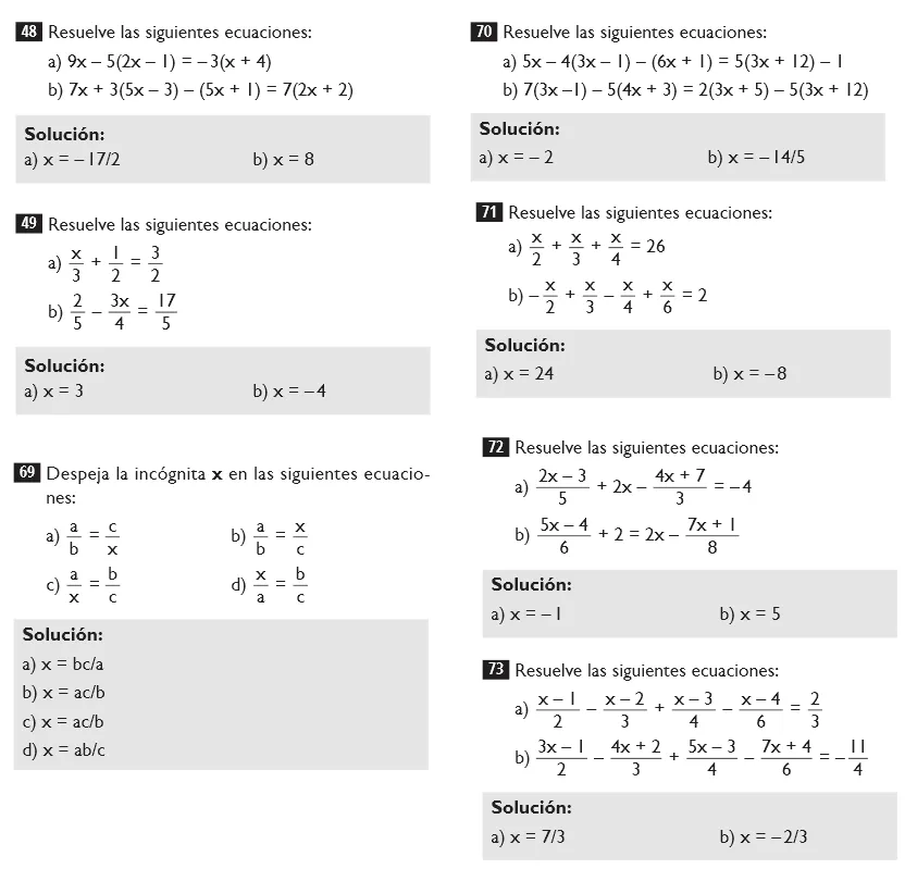 VideoBlog Matemático: Ecuaciones de Primer Grado - Teoría y Ejercicios