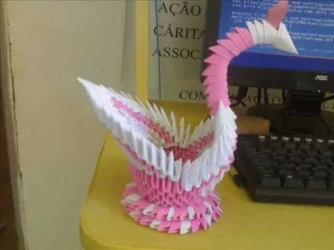 VIDEOS DE ORIGAMI 3D CISNE | Videos « Ccoli.