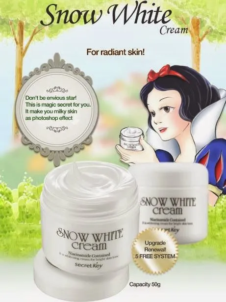 La Vie en Plastique...: Cosmética Coreana: Snow White Cream de ...