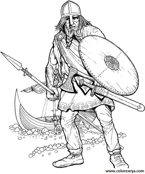 Vikingos dibujos - Imagui