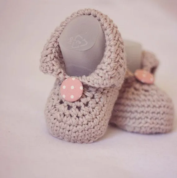 Lo vimos en Etsy: zapatitos de crochet para bebés | Para el bebe ...