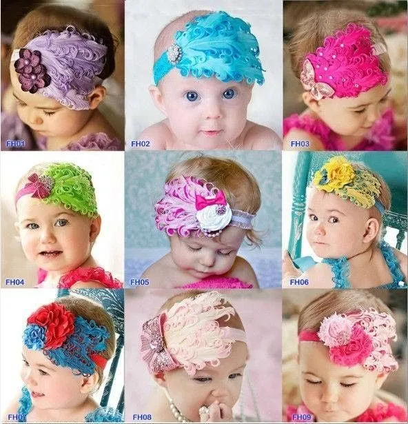 vinchas para bebes headbands baby | IDEAS PARA NUESTROS BEBES ...