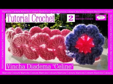 Vinchas Crochet Diademas Tutoriales GRATIS Bandas - Headbands por ...