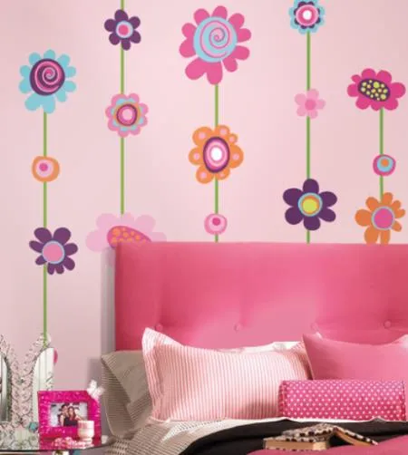 Mural Decorativo para niñas y jovencitas « Vinilos decorativos