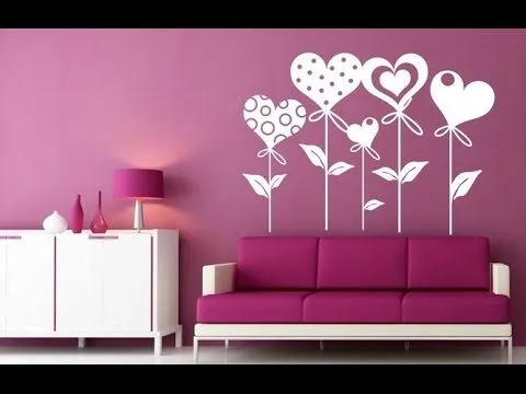 Vinilos decorativos - Ideas para decorar con adhesivos de pared ...