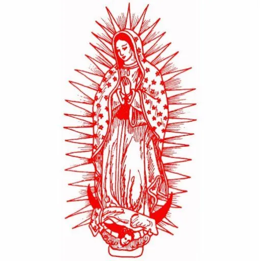 Virgen de Guadalupe Esculturas Fotograficas de Zazzle.