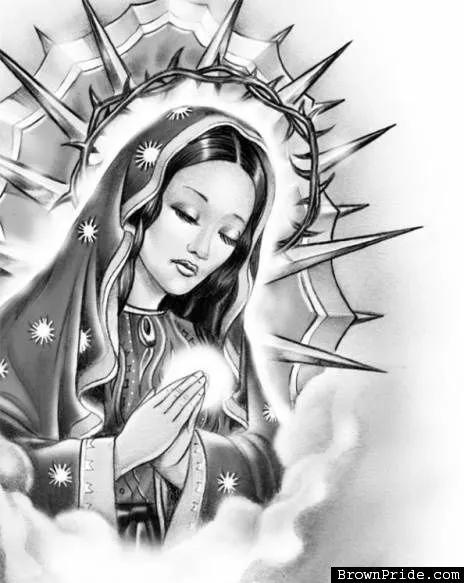La Virgen de Guadalupe on Pinterest | Virgen De Guadalupe, Virgin ...