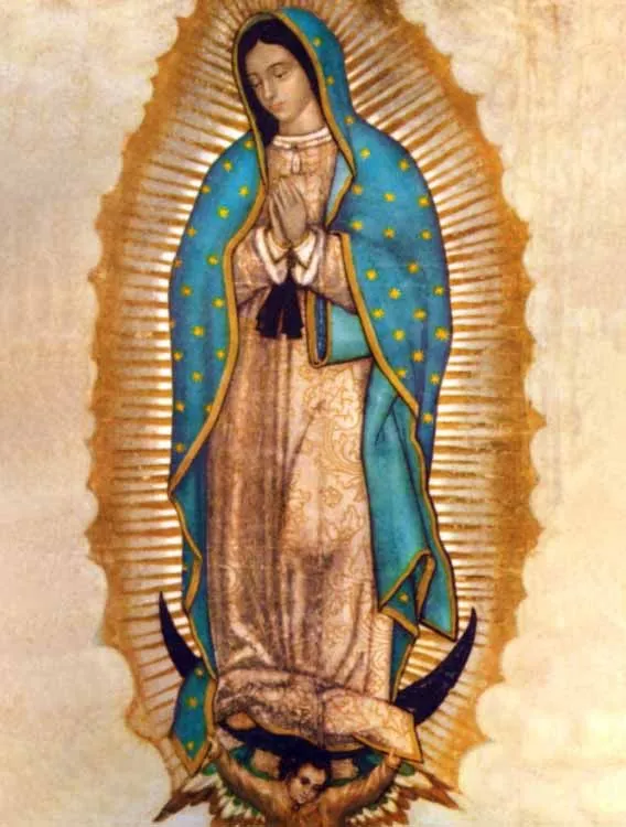 Virgen de Guadalupe original grande - Imagui