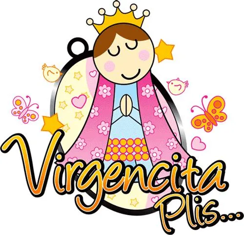 Virgencita porfis vector - Imagui