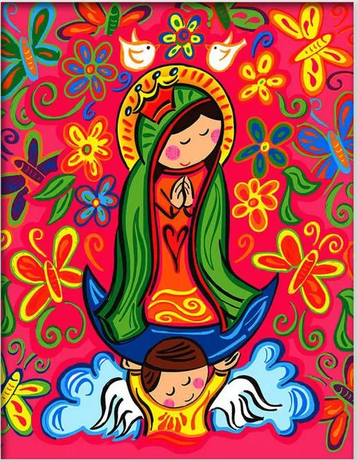 Virgencita de Guadalupe animada - Imagui
