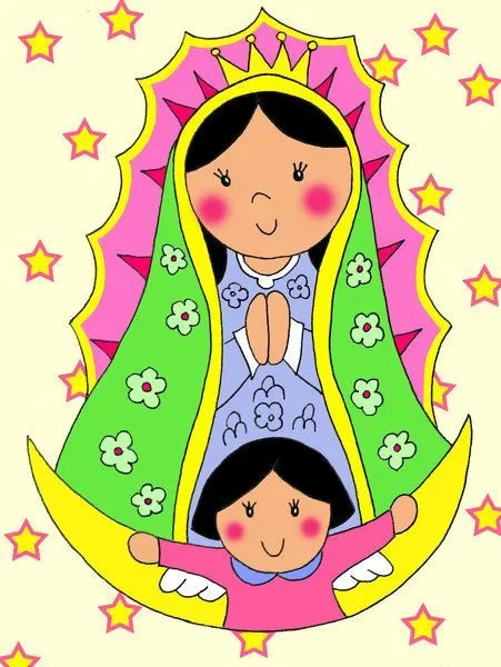 Virgencitas on Pinterest | Virgen De Guadalupe, Folk Art and Madonna