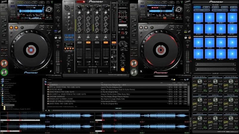 VIRTUAL DJ SOFTWARE - Skin Pioneer CDJ2000 NEXUS + DJM900 NEXUS